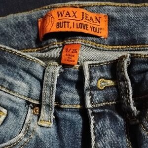 Wax Jean Classic Blue Denim with Orange Label